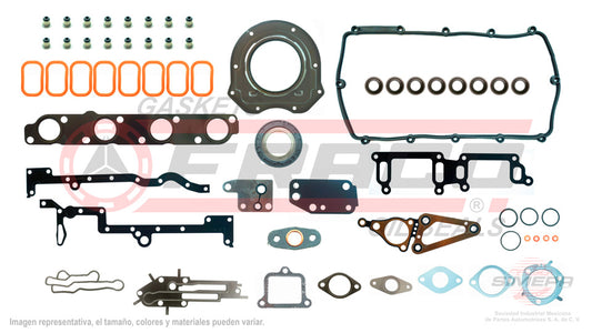 FSX-2640062WHG - JUEGO DE EMPAQUES PARA FORD TRANSIT L4 2.2 L DIESEL 16 V. TDI DIESEL 2014-2017