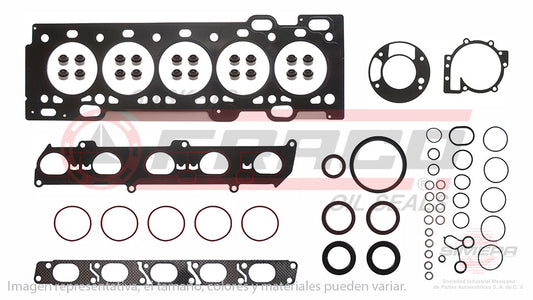 FSX-8750010 - JUEGO DE EMPAQUES PARA VOLVO C30 L5 2.5 L TURBO 20 V. DOHC B5254T7 2007-2013