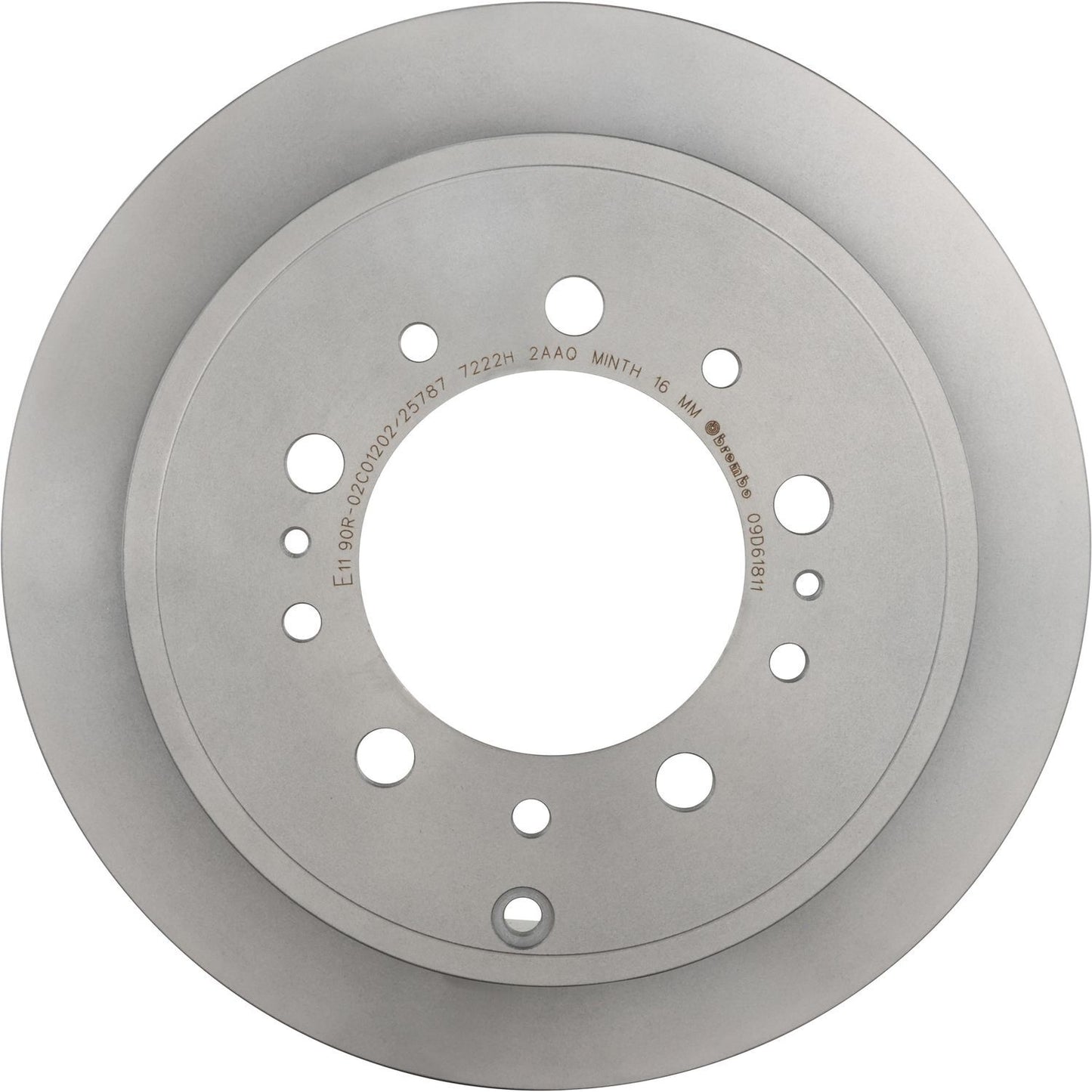 BRE-09.D618.11 - PAR DE DISCOS DE FRENO TRASEROS PARA TOYOTA SEQUOIA BASE 2010-2016
