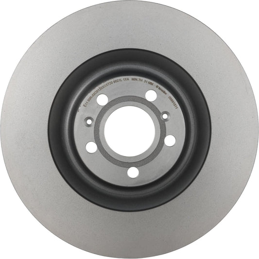 BRE-09.9915.11 - PAR DE DISCOS DE FRENO DELANTEROS PARA AUDI A8 QUATTRO BASE 2010-2010