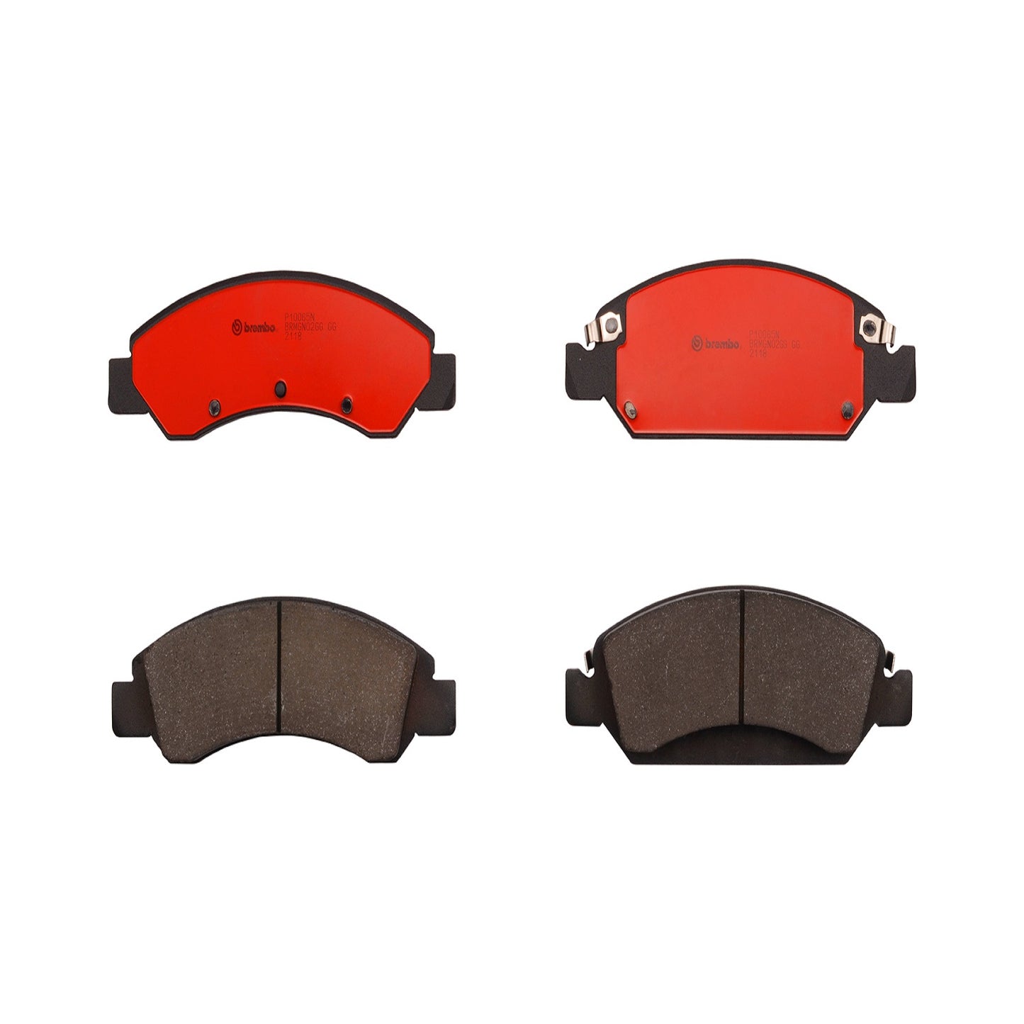 BRE-P10065N - BALATAS DELANTERAS PARA CHEVROLET TAHOE BASE 2008-2008