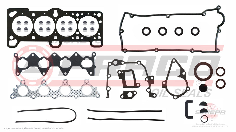 FSX-3640070 - JUEGO DE EMPAQUES PARA HYUNDAI ACCENT L4 1.6 L 16 V. DOHC G4ED 2005