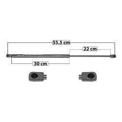 MANJ-33382 - AMORTIGUADOR VIDRIO TRASERO PARA CHEVROLET ASTRO 1985-2005