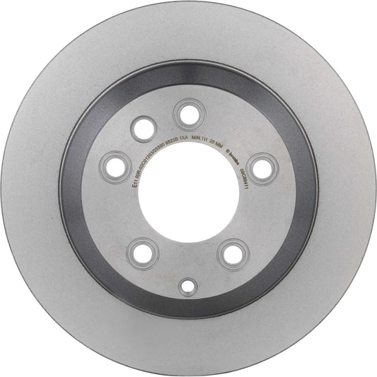 BRE-09.C884.11 - PAR DE DISCOS DE FRENO TRASEROS PARA PORSCHE CAYENNE BASE 2011-2016