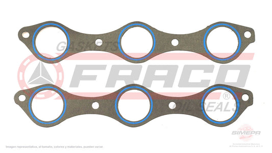 MUX-5562001 - EMPAQUE DE MULTIPLE PARA CHRYSLER DAYTONA V6 3.0 L 12 V. SOHC 6G72 1990-1993