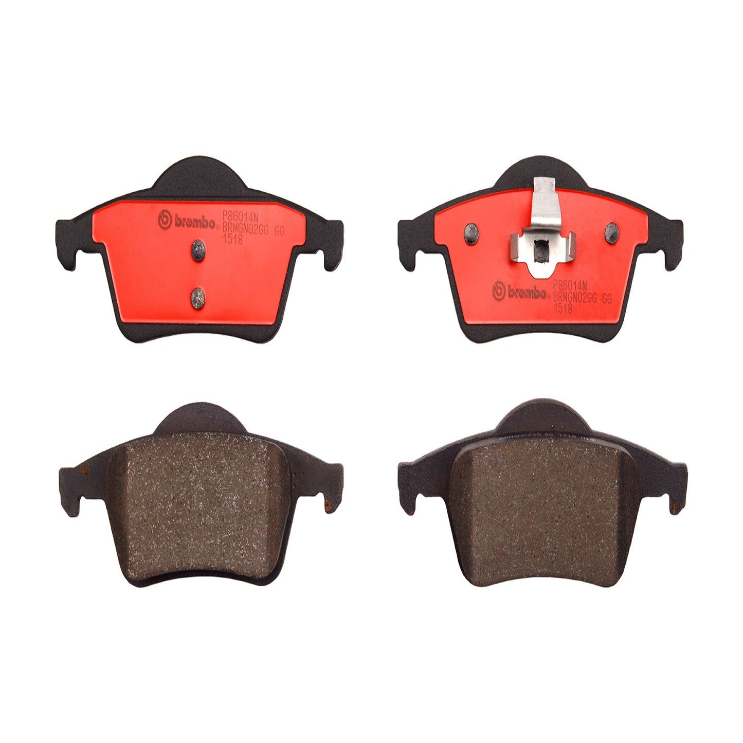 BRE-P86014N - BALATAS TRASERAS PARA VOLVO S60 2.4T 2001-2003