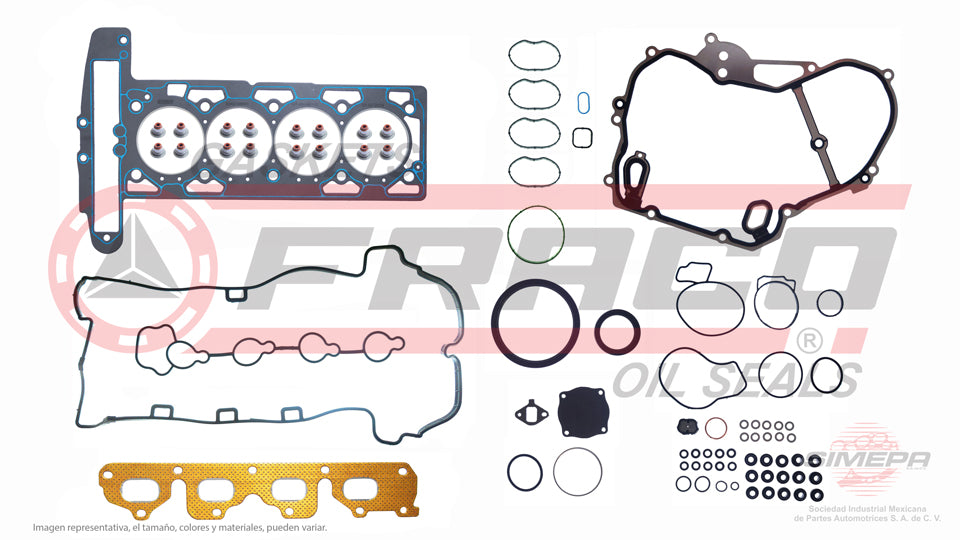 FSX-3040108NR - JUEGO DE EMPAQUES PARA BUICK LACROSSE 2.4 L L4 16 V DOHC LAF LUK 2010-2016