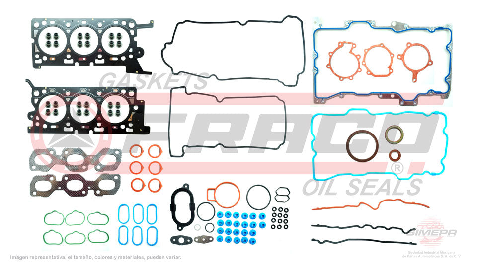 FSX-2662057 - JUEGO DE EMPAQUES PARA FORD ESCAPE V6 3.0 L DOHC 24 V. DURATEC 2004-2006