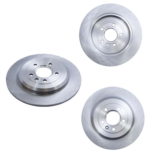 FR-08130 PAR DISCOS DE FRENO TRASEROS FORD EDGE LIMITED 4 CIL 2L 2012-2014