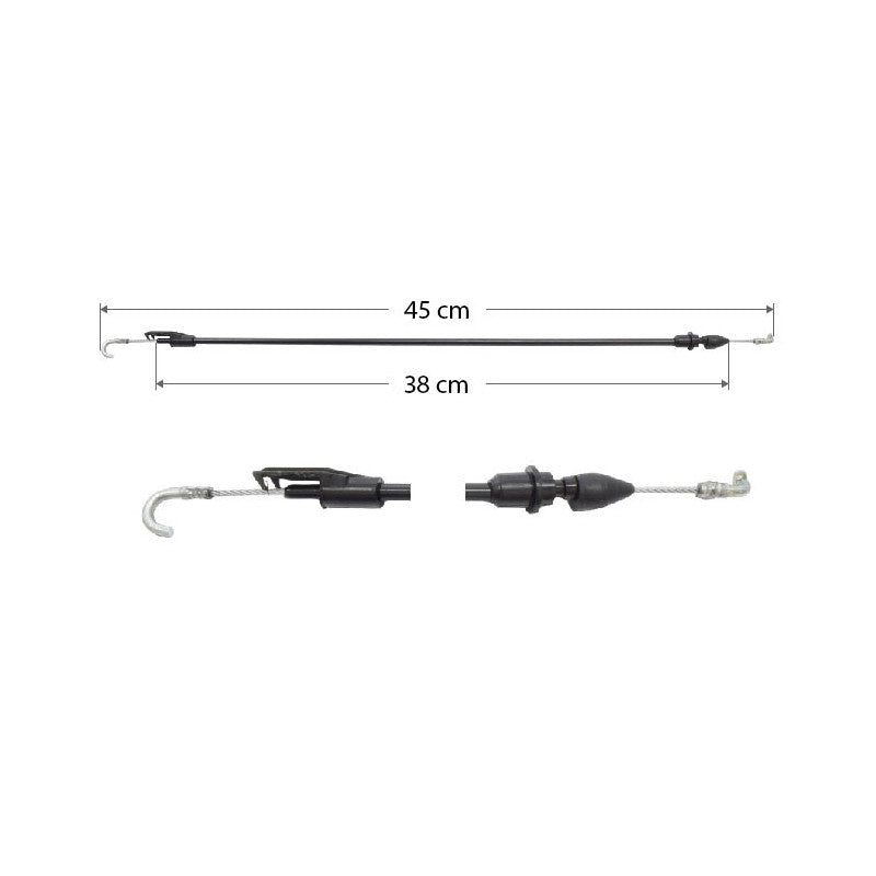 MANJ-96525 - CHICOTE CERRADURA PARA SEAT LEON 1999-2005 DERECHA/IZQUIERDA DELANTERA