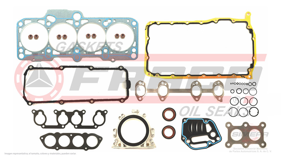 FSX-8640160-1 - JUEGO DE EMPAQUES PARA VOLKSWAGEN BEETLE L4 2.0 L 8 V. SOHC AEG  1998-2001