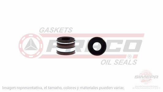S-9519-V - (50 PIEZAS) SELLO DE VALVULA (RETEN) PARA FORD AEROSTAR V6 3.0 L VULCAN 12 V. OHV 1986-1997