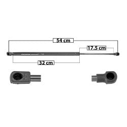 MANJ-50959 - AMORTIGUADOR 5TA PUERTA PARA MAZDA 2 2016-2020 DERECHA/IZQUIERDA
