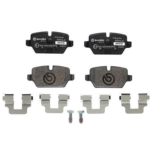 BRE-P06037X - BALATAS TRASERAS PARA BMW 120I BASE 2007-2012
