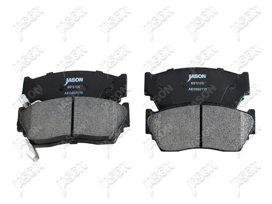 JAS-BP510S BALATAS PARA NISSAN SENTRA 1991-1994 TRASERO