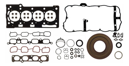 FSX-8040086 - JUEGO DE EMPAQUES <BR> SCION IQ L4 1.3 L. 16 V. DOHC 1NRFE 2012-2015 <BR> TOYOTA YARIS L4 1.3 L. 16 V. DOHC 1NRFE 2015-2016
