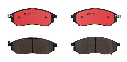 BRE-P56058N - BALATAS <BR> NISSAN 350Z 2008-2006 <BR> 370Z 2019-2009 <BR> MURANO 2014-2011 <BR> PATHFINDER 2012-2008 <BR> RENAULT KOLEOS 2016-2009 <BR> BALATA DELANTERO