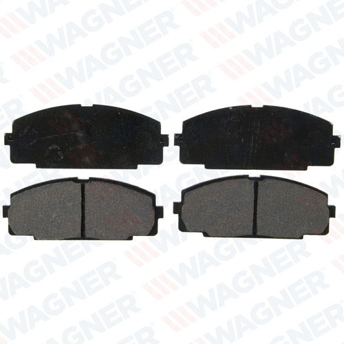 WX-1344 - BALATAS <BR> JUEGO DE BALATAS DE DISCO (DELANTERO) - SEMI-METALICA<BR><STRONG>TOYOTA</STRONG> <BR> HIACE 2006-2019 <BR><BR> <SPAN STYLE = COLOR: #AE161A;><B><U> ESPCIFICACIONES: </U></B></SPAN><BR> INCLUYE HERRAJES: NO