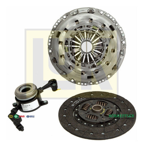 LK-626303933 - KIT DE CLUTCH <BR> DIAMETRO DISCO 10 3/16 IN 258 MM ESTRIADO 26 <BR> VOLKSWAGEN CRAFTER VAN 2008-2011 (L5 2.5L)