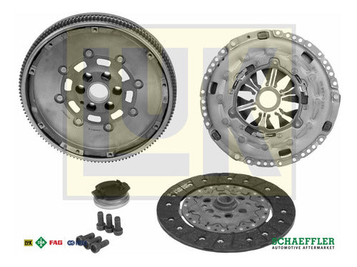 LK-600011300 - KIT DE CLUTCH <BR> DIAMETRO DISCO 9 IN 228 MM ESTRIADO 28 DIAMETRO FLECHA 1 3/8 <BR> VW EUROVAN L4 1.9L DIESEL 2005-2009