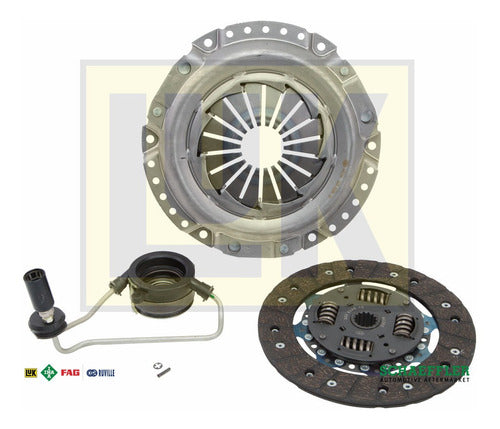 LK-623086533 - KIT DE CLUTCH <BR> KIT CON COLLARIN HIDRAULICO <BR> DIAMETRO DISCO 9 1/8 IN 232 MM ESTRIADO 14 <BR> CHEVROLET CAVALIER V6 2.8L 90-94 <BR> CAVALIER Z24 V6 2.8L 1991