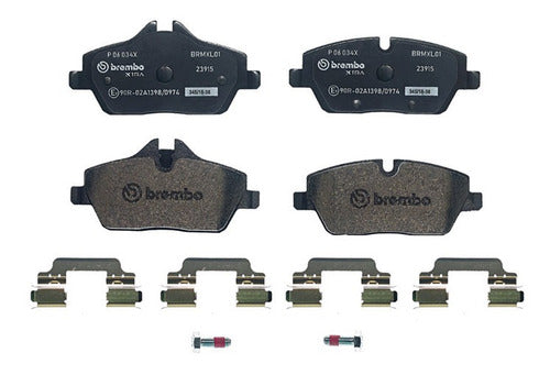 BRE-P06034X - BALATAS <BR> MINI COOPER 2022-2007 <BR> BALATA DELANTERO