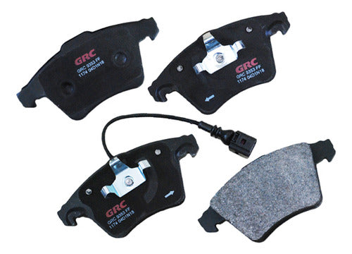 GMD1174 - BALATAS <BR> SEMIMETALICA GRC ULTRA DELANTERA <BR> VW EUROVAN TDI 06-09 <BR> TRANSPORTER 10-22