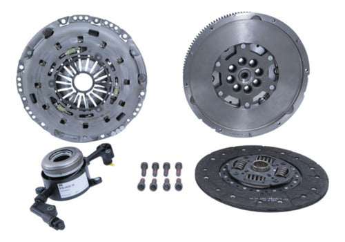 LK-600005700 - KIT DE CLUTCH <BR> DIAMETRO DISCO 10 3/16 IN 258 MM ESTRIADO 26 DIAMETRO FLECHA 7/8 <BR> VW CRAFTER L5 2.5L DIESEL 2008-2011 <BR> EMBRAGUE AUTO AJUSTABLE, DISCO DE EMBRAGUE, COLLARIN HIDRAULICO (CSC), VOLANTE BIMASA, KIT DE ACCESORIOS
