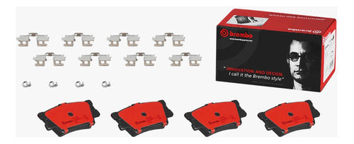 BRE-P83089N - BALATAS <BR> TOYOTA AVALON 2008 <BR> CAMRY 2021-2007 <BR> RAV4 2018-2006 <BR> BALATA TRASERO