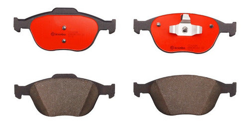 BRE-P24058N - BALATAS <BR> FORD FIESTA 2008 <BR> FOCUS 2004-2002 <BR> BALATA DELANTERO