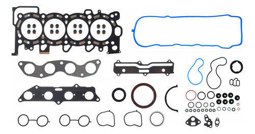 FSX-3540076 - JUEGO DE EMPAQUES <BR> HONDA CITY L4 1.5 L. 16 V. SOHC L15A1 L15A6 2004-2005 <BR> HONDA FIT L4 1.5 L. 16 V. SOHC L15A1 L15A6 2007-2008