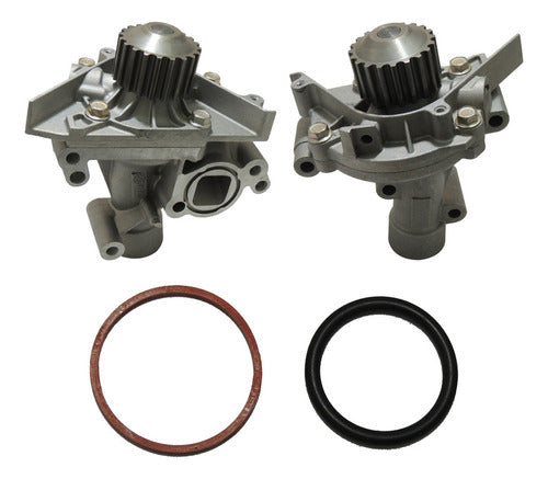 B-1857C - BOMBA DE AGUA - PEUGEOT 307 2.0L 4 CIL L DOHC 2003-2009 - PEUGEOT 407 2.2L 4 CIL L DOHC 2007-2008 - POLEA CON 20 DIENTES / ALTURA: 32.4 MM