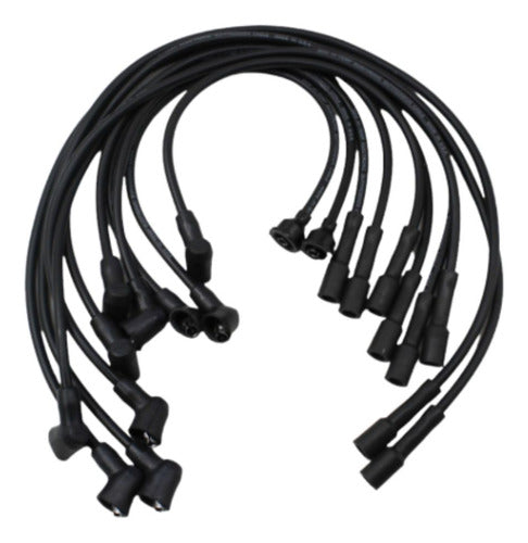 C-ENZ24 - CABLE DE BUJIA <BR> EPDM KEVLAR DIAMETRO 8 MM (CAJA TAPA NEGRA) <BR> PATHFINDER 2.4L Z24 87-89 <BR> PICK UP 2.4L Z24 86-89 EPDM
