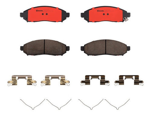 BRE-P56059N - BALATAS <BR> NISSAN FRONTIER 2019-2005 <BR> PATHFINDER 2012-2005 <BR> XTERRA 2015-2005 <BR> BALATA DELANTERO