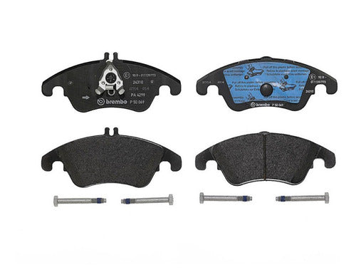 BRE-P50069 - BALATAS - MERCEDES-BENZ C250 2015 - C300 2014-2013 - C350 2009-2008 - C350 2015-2013 - CLS400 2016-2015 - E350 2013 - E400 2016-2015 - SLC300 2018 - SLK350 2016-2013 - BALATA DELANTERO