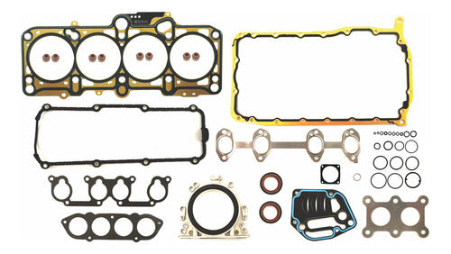 FSX-8640160 - JUEGO DE EMPAQUES - VOLKSWAGEN BEETLE L4 2.0 L. 8 V. SOHC AEG 1998-2001 - VOLKSWAGEN GOLF L4 2.0 L. 8 V. SOHC AEG 1999-2001 - VOLKSWAGEN JETTA L4 2.0 L. 8 V. SOHC AEG 1999-2001