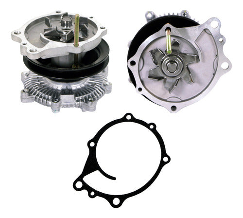 B-2147 - BOMBA DE AGUA - NISSAN PATHFINDER 2.4L 4 CIL L SOHC 1987-1988 - NISSAN 200 SX 2.2L 4 CIL L SOHC 1982-1983 - FAN CLUTCH (5-1/4 PULGADAS)