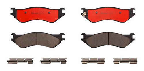 BRE-P18023N - BALATAS <BR> DODGE RAM 1500 2008-2004 <BR> RAM 2500 2008-2003 <BR> RAM 3500 2008-2003 <BR> BALATA TRASERO