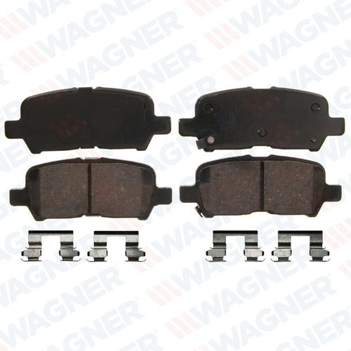 WD-999 - BALATAS CERAMICA TRASERA CHEVROLET IMPALA 11-13 PONTIAC GRAND PRIX 04-04