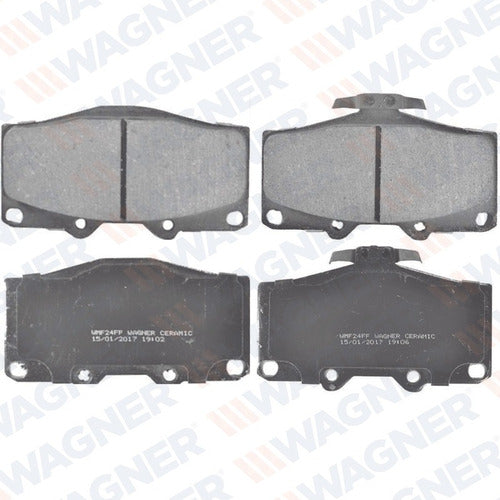WD-410 - BALATAS CERAMICA DELANTERA TOYOTA 4 RUNNER 88-89 TOYOTA PICKUP 88-88