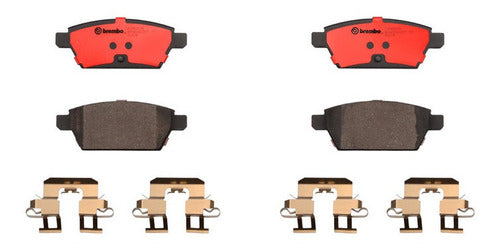 BRE-P49051N - BALATAS <BR> FORD FUSION 2012-2006 <BR> LINCOLN MKZ 2007 <BR> MAZDA 6 2013-2006 <BR> MERCURY MILAN 2007-2006 <BR> BALATA TRASERO