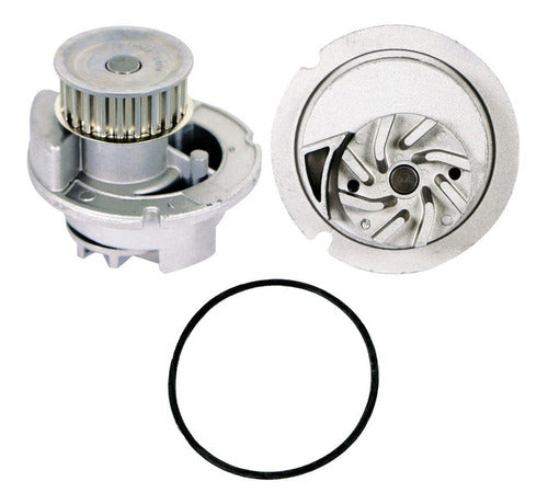B-2366 - BOMBA DE AGUA - CHEVROLET ZAFIRA 1.8L 4 CIL L DOHC 2002-2006 - CHEVROLET ASTRA 1.8L 4 CIL L DOHC 2000-2008 - POLEA CON 23 DIENTES / ALTURA: 25.5 MM