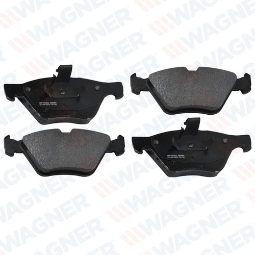 WX-853A - BALATAS <BR> SEMIMETALICA DELANTERA <BR> MECEDES BENZ E320 CDI AWD 4MATIC AWD 05-05 <BR> MECEDES BENZ E350 4MATIC 06-07