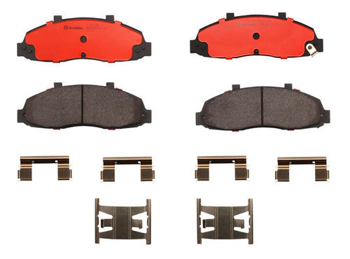 BRE-P24102N - BALATAS <BR> FORD F-150 2003-1997 <BR> LOBO 2003-1997 <BR> LINCOLN BLACKWOOD 2002 <BR> BALATA DELANTERO