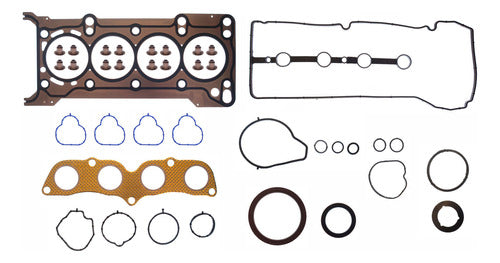 FSX-5340147 - JUEGO DE EMPAQUES - MAZDA - L4 - 16V - DOHC - MAZDA 2 11/15 - MZR - ZY-VE - Z6 . JUNTA DE CABEZA MLS - JUNTA DE ADMISIÓN Y PUNTERÍA EN SILICÓN.