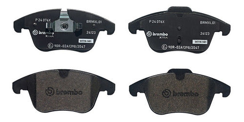 BRE-P24076X - BALATAS <BR> LAND ROVER LR2 2014-2008 <BR> RANGE ROVER EVOQUE 2015 <BR> MG HS 2024-2020 <BR> MG GT 2023-2022 <BR> BALATA DELANTERO