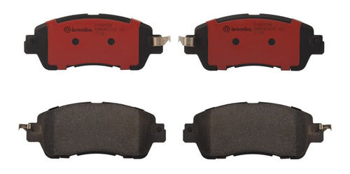 BRE-P49055N - BALATAS - MAZDA 2 2021-2016 - NISSAN KICKS 2019-2017 - VERSA 2021-2020 - TOYOTA YARIS 2020-2019 - YARIS R 2019-2016 - BALATA DELANTERO