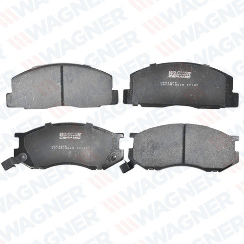 WD-263 - BALATAS <BR> CERAMICA DELANTERA <BR> TOYOTA VAN 84-89 <BR> TOYOTA VAN WAGON 88-88
