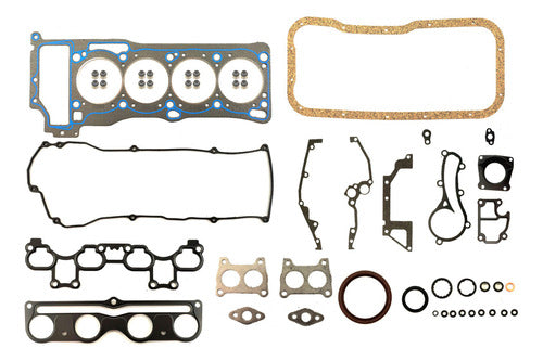 FSX-5840216 - JUEGO DE EMPAQUES <BR> NISSAN SENTRA L4 1.8 L. 16 V. DOHC QG18DE 2000-2003