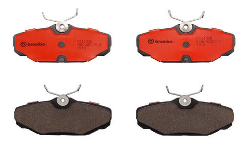 BRE-P24132N - BALATAS <BR> FORD TAURUS 2005-1993 <BR> LINCOLN CONTINENTAL 2002-1993 <BR> MERCURY SABLE 2005-1993 <BR> BALATA TRASERO
